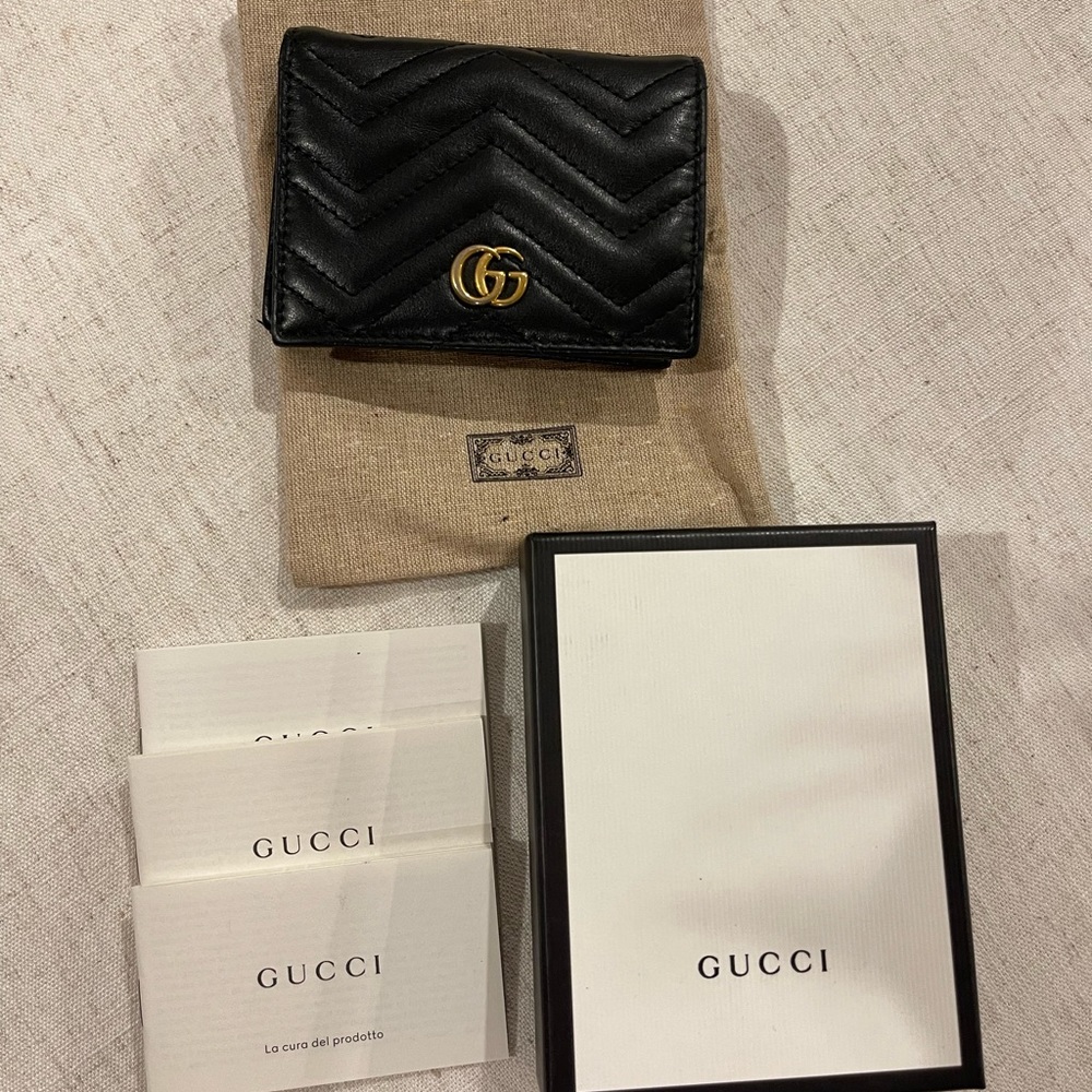 Gg Marmont collection wallet